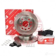Тормозные диски и колодки, комплект MASTER-SPORT 201002770 1437642933 X EMA1 - Изображение 2