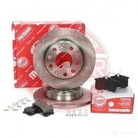 Тормозные диски и колодки, комплект MASTER-SPORT 1437642844 201201480 YAO ZWV - Изображение 2