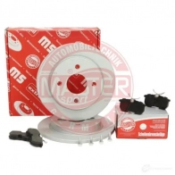 Тормозные диски и колодки, комплект MASTER-SPORT 1437643037 1R YHIV 201001150 - Изображение 2