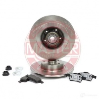 Тормозные диски и колодки, комплект MASTER-SPORT 1437642988 F Q796QJ 201101670 - Изображение 2