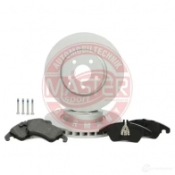 Тормозные диски и колодки, комплект MASTER-SPORT 1437642891 203201010 N2K7 K - Изображение 2