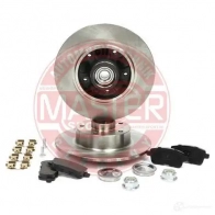 Тормозные диски и колодки, комплект MASTER-SPORT EL HNL 200801161 1438358200 - Изображение 2
