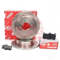 Тормозные диски и колодки, комплект MASTER-SPORT 200901200 EBH OL 1437642849 - Изображение 2