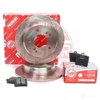 Тормозные диски и колодки, комплект MASTER-SPORT 1437642855 200901201 857 TQ1 - Изображение 2
