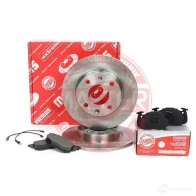 Тормозные диски и колодки, комплект MASTER-SPORT 1Z6H P 201001870 1437642807 - Изображение 2