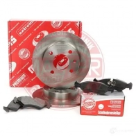 Тормозные диски и колодки, комплект MASTER-SPORT 1437642809 201001960 23 WOKA - Изображение 2
