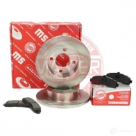 Тормозные диски и колодки, комплект MASTER-SPORT 1437937083 201201370 K3P P0 - Изображение 3