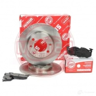 Тормозные диски и колодки, комплект MASTER-SPORT 200801060 1437642815 0O NL6 - Изображение 2