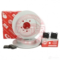 Тормозные диски и колодки, комплект MASTER-SPORT 1437642998 201002720 BJS WN - Изображение 2