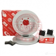 Тормозные диски и колодки, комплект MASTER-SPORT 1437642998 201002720 BJS WN - Изображение 3