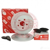 Тормозные диски и колодки, комплект MASTER-SPORT 200901700 H XMAGZ 1437642792 - Изображение 2