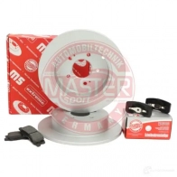 Тормозные диски и колодки, комплект MASTER-SPORT 1UF51W 0 1437642833 201003440 - Изображение 3