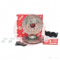 Тормозные диски и колодки, комплект MASTER-SPORT 200801081 W37EQ 1 1437643012 - Изображение 2