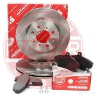 Тормозные диски и колодки, комплект MASTER-SPORT 1437642959 202101051 5V1 7I - Изображение 2