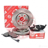 Тормозные диски и колодки, комплект MASTER-SPORT EFTZ 2BS 1437642952 202201510 - Изображение 2