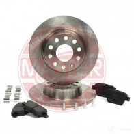 Тормозные диски и колодки, комплект MASTER-SPORT YICPO RJ 1437642962 201003560 - Изображение 2