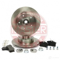 Тормозные диски и колодки, комплект MASTER-SPORT 1437642845 200801160 96G T4Z - Изображение 3