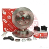 Тормозные диски и колодки, комплект MASTER-SPORT 1437642850 200801180 E W3TW7 - Изображение 2
