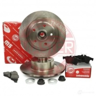 Тормозные диски и колодки, комплект MASTER-SPORT 201101810 0 6ZMF 1437642868 - Изображение 2
