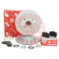 Тормозные диски и колодки, комплект MASTER-SPORT 1437642878 1EB 0ML8 201201941 - Изображение 2
