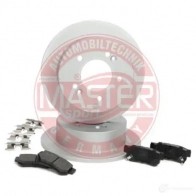 Тормозные диски и колодки, комплект MASTER-SPORT 1437643025 201003180 ISC R5 - Изображение 2