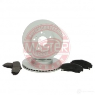 Тормозные диски и колодки, комплект MASTER-SPORT 06 53C 202301091 1437642908 - Изображение 2