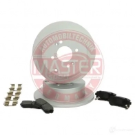 Тормозные диски и колодки, комплект MASTER-SPORT VO52S C 1437643030 201003120 - Изображение 3