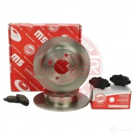 Тормозные диски и колодки, комплект MASTER-SPORT 7 7CFZ 1437642853 200701090 - Изображение 2