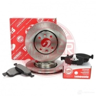 Тормозные диски и колодки, комплект MASTER-SPORT 1437643093 202202160 KTLQU7 G - Изображение 2