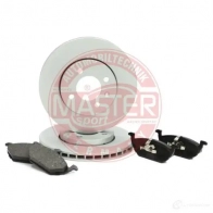 Тормозные диски и колодки, комплект MASTER-SPORT 3OMW T1R 1437642851 202202810 - Изображение 2