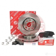 Тормозные диски и колодки, комплект MASTER-SPORT 1437643058 7 T5EMP 202202161 - Изображение 2