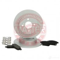 Тормозные диски и колодки, комплект MASTER-SPORT 200901750 1437642877 WY Y1IUM - Изображение 3