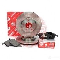Тормозные диски и колодки, комплект MASTER-SPORT YO462R 5 202501170 1437643060 - Изображение 2