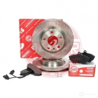 Тормозные диски и колодки, комплект MASTER-SPORT 1437643028 4V8 LG 202201521 - Изображение 2