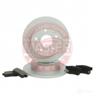 Тормозные диски и колодки, комплект MASTER-SPORT 1437642796 201002790 DTLZ A - Изображение 3