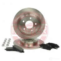 Тормозные диски и колодки, комплект MASTER-SPORT 6C 95EA 1437643035 201201890 - Изображение 2
