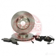 Тормозные диски и колодки, комплект MASTER-SPORT G YU5CM 1437643052 202201631 - Изображение 2