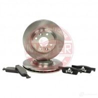 Тормозные диски и колодки, комплект MASTER-SPORT 1437642823 202202890 A OUSM50 - Изображение 2