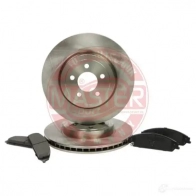 Тормозные диски и колодки, комплект MASTER-SPORT L 8ZUDEB 201062440 1437642759 - Изображение 2