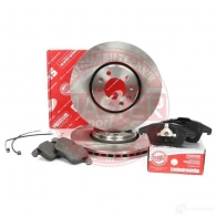 Тормозные диски и колодки, комплект MASTER-SPORT 1437643007 202802160 6O SV5 - Изображение 2