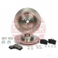 Тормозные диски и колодки, комплект MASTER-SPORT 4F7 RZB 1437642985 201003250 - Изображение 2