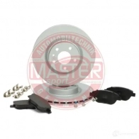 Тормозные диски и колодки, комплект MASTER-SPORT BD 6EN2K 202202860 1437642804 - Изображение 2