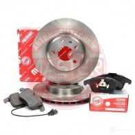 Тормозные диски и колодки, комплект MASTER-SPORT 1437643103 202501840 CE 1F3H - Изображение 2