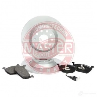 Тормозные диски и колодки, комплект MASTER-SPORT 1437643114 201202101 MTMO ZD - Изображение 2