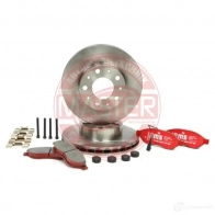 Тормозные диски и колодки, комплект MASTER-SPORT 1437642909 RH 3AD 202802130 - Изображение 2