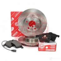 Тормозные диски и колодки, комплект MASTER-SPORT 9Z YF44Y 202601150 1437643015 - Изображение 2