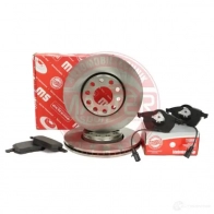 Тормозные диски и колодки, комплект MASTER-SPORT 1437937195 202501711 Z5VC7J U - Изображение 2