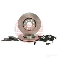 Тормозные диски и колодки, комплект MASTER-SPORT 1437937195 202501711 Z5VC7J U - Изображение 4