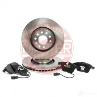 Тормозные диски и колодки, комплект MASTER-SPORT L23 BQ 1437643033 203002350 - Изображение 2