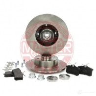 Тормозные диски и колодки, комплект MASTER-SPORT 200801140 Y Y6VT 1437642914 - Изображение 2